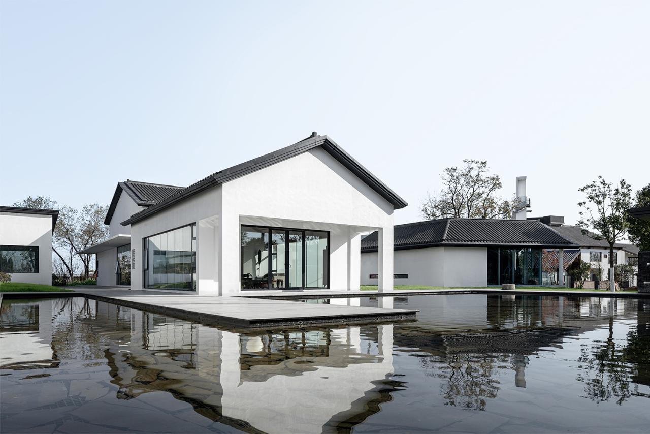 BIM建筑|圩美村舍：江淮民居在地性研究设计 / 科图建筑设计