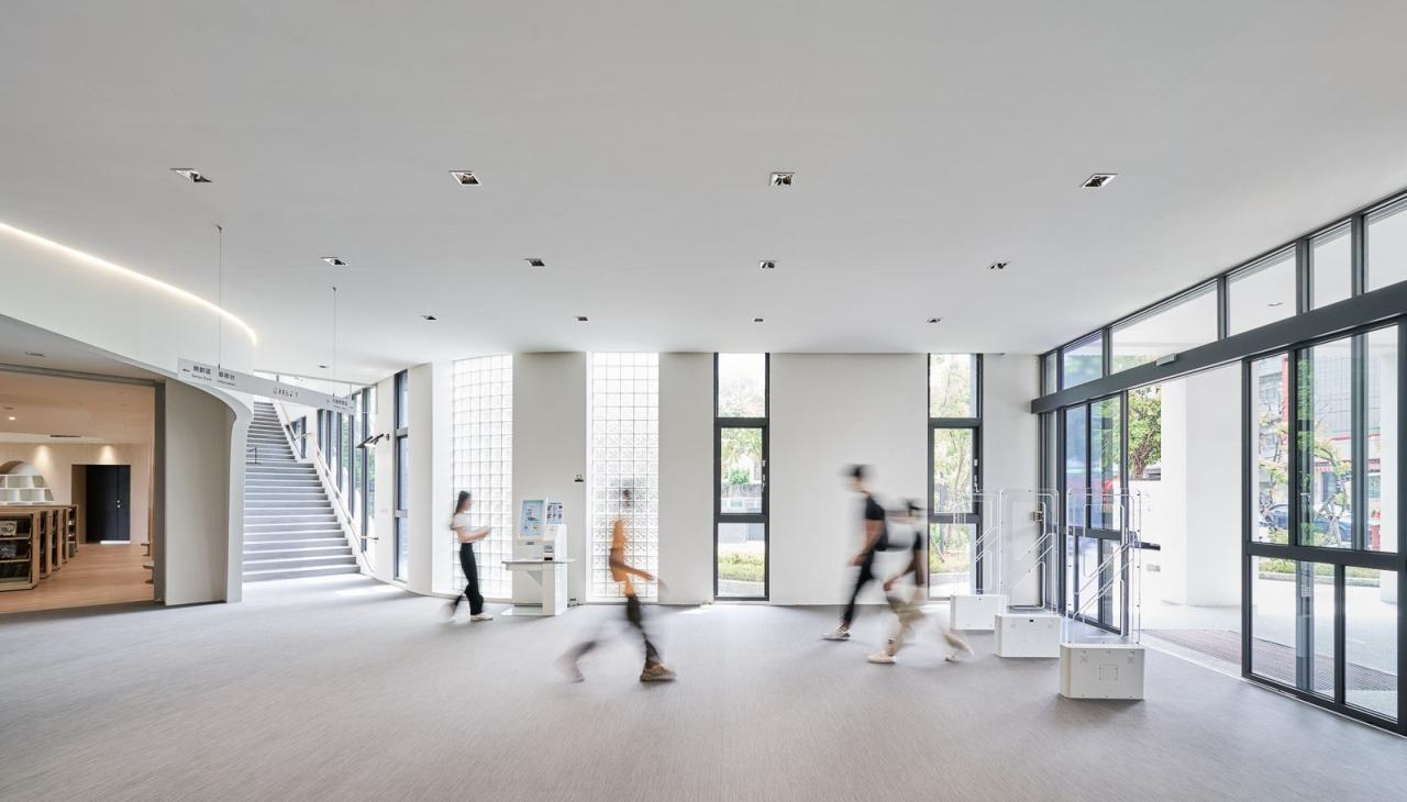 BIM建筑|台中公共图书馆外埔分馆扩建 / 大秝设计