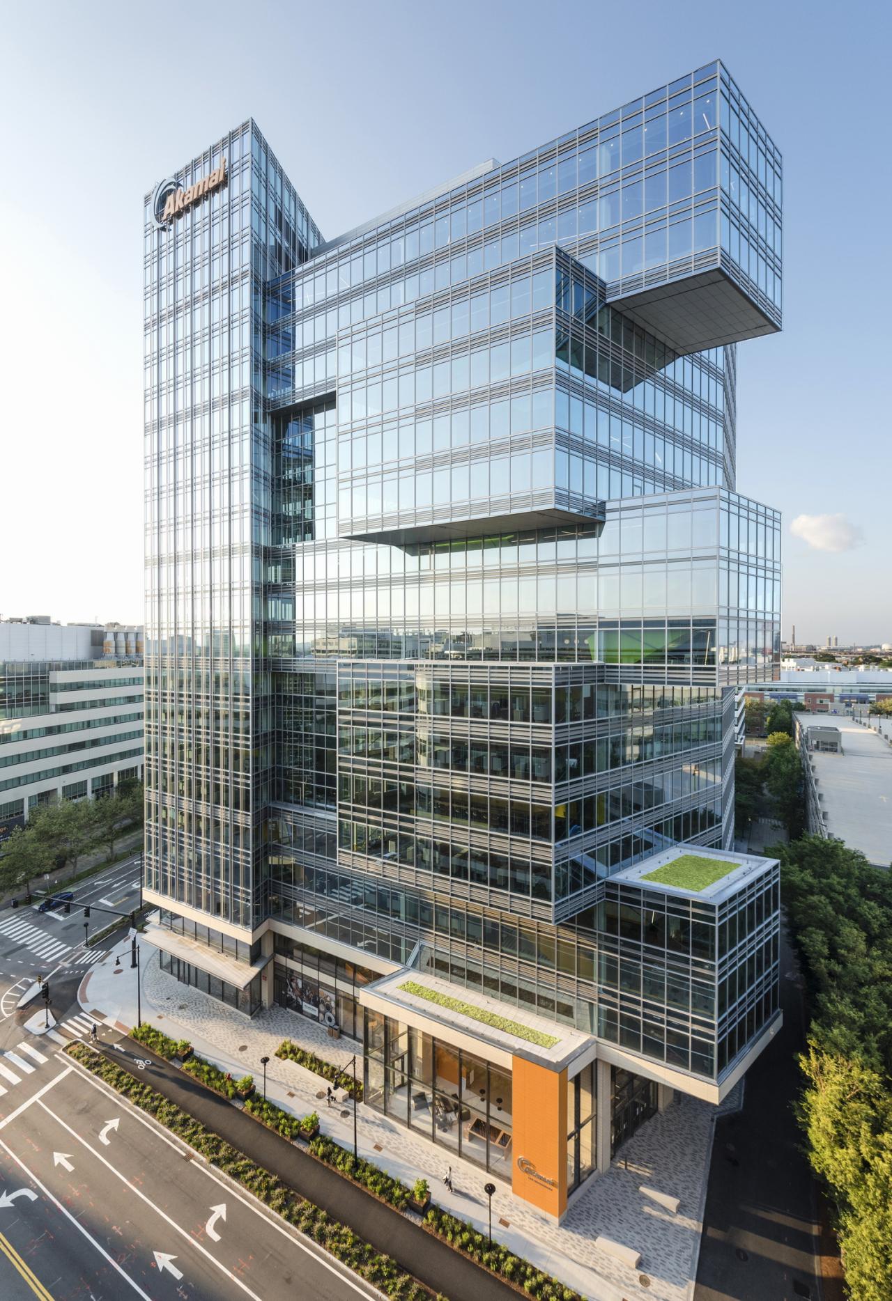 BIM建筑|阿卡迈科技公司全球总部 / Pickard Chilton