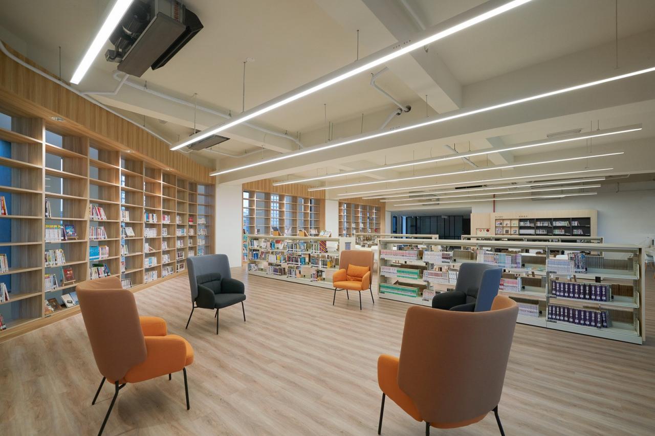 BIM建筑|台中公共图书馆外埔分馆扩建 / 大秝设计