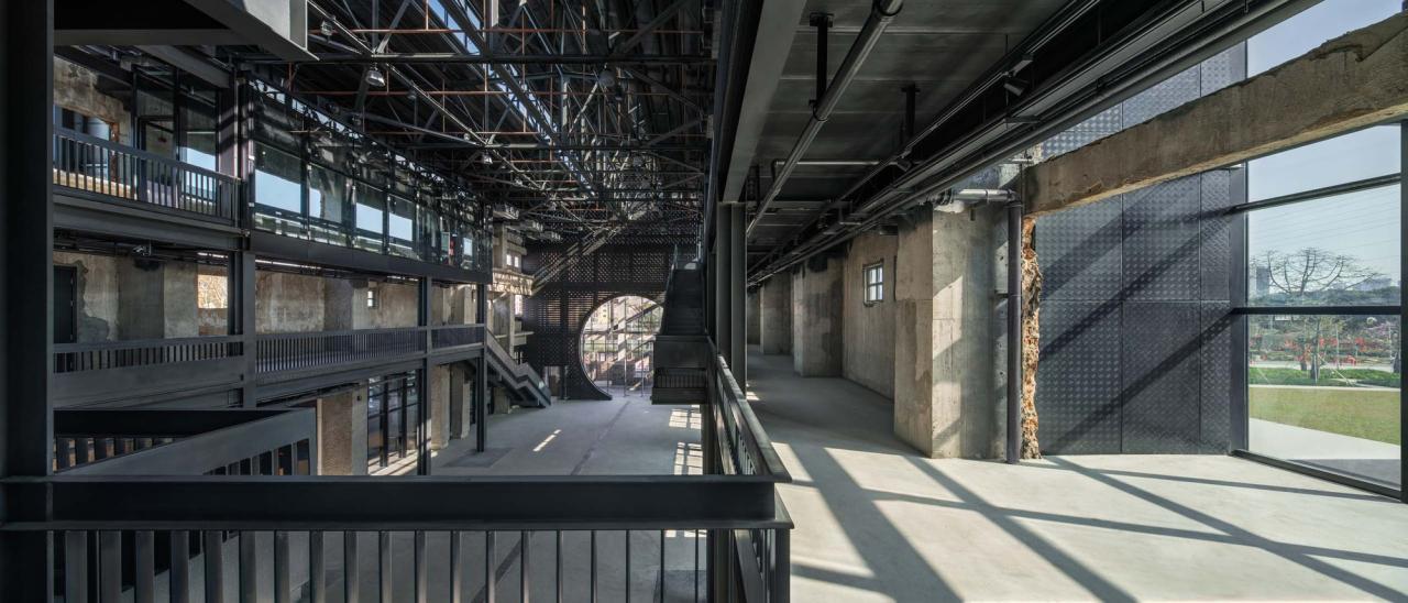 BIM建筑|沙井村民大厅 / 趣城工作室