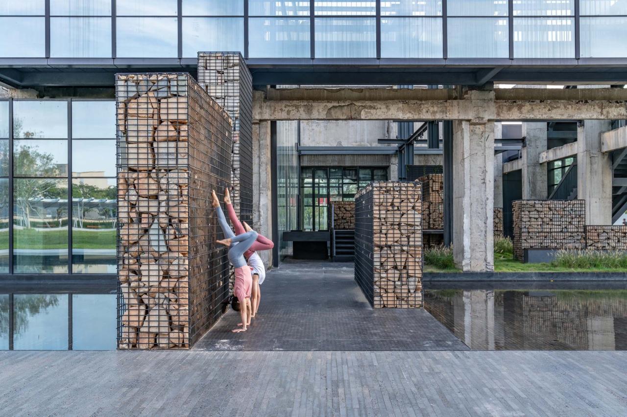 BIM建筑|沙井村民大厅 / 趣城工作室