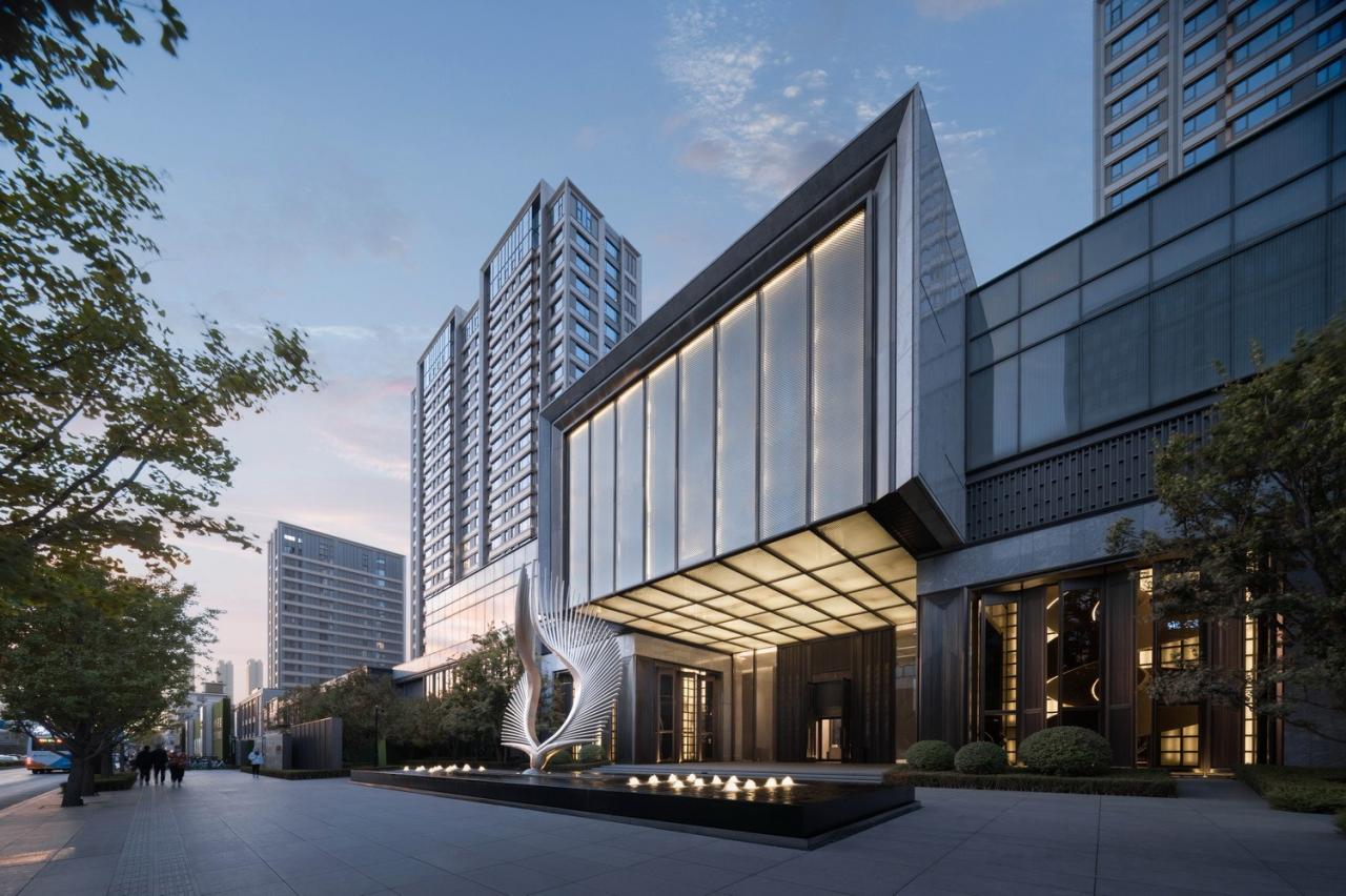 BIM建筑|奢居、从雅、极简 ： 沈阳龙湖 · 天奕 / 成执设计