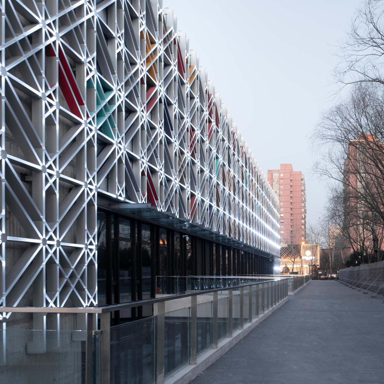 BIM建筑|北京五棵松冰上运动中心 / 朱小地工作室