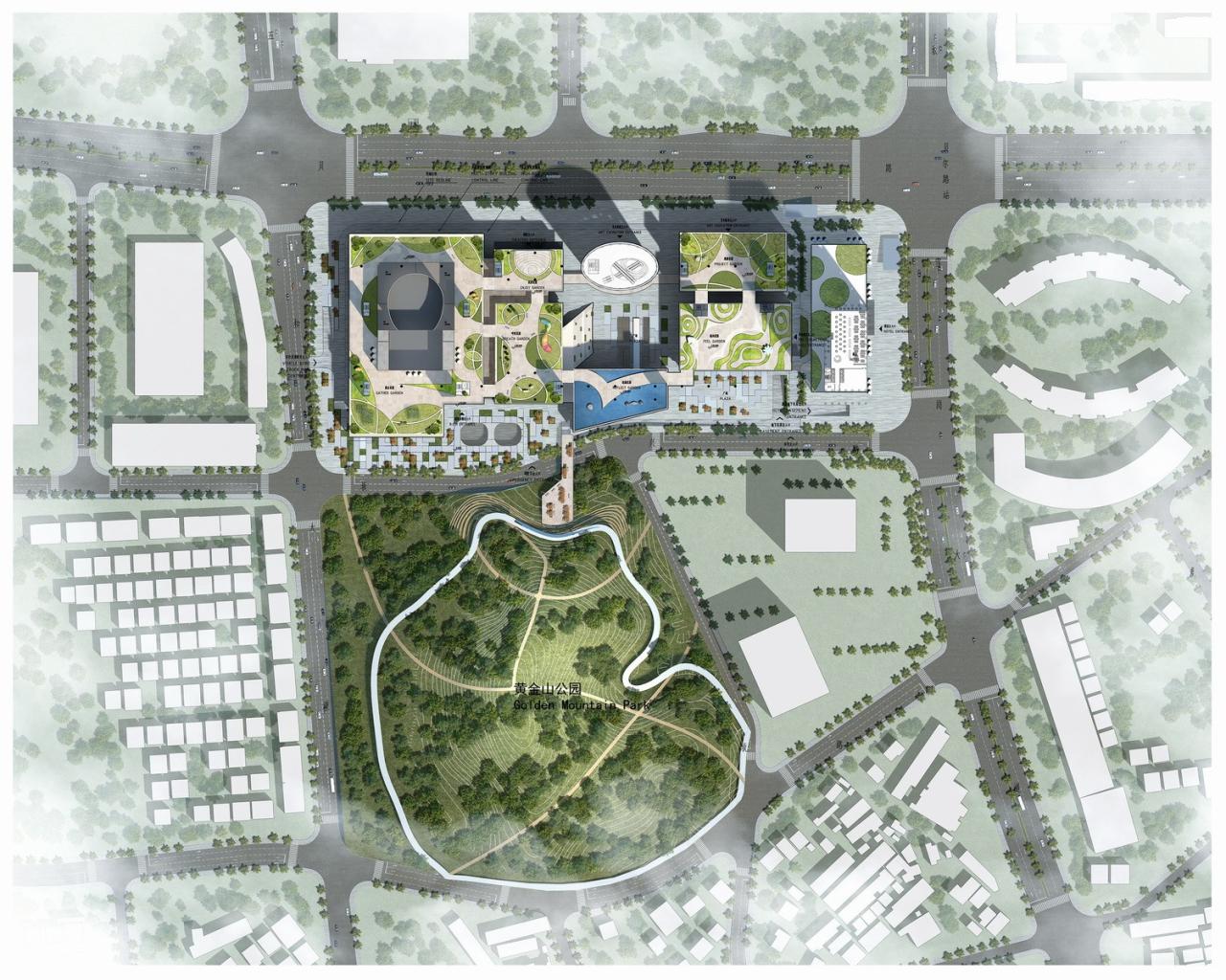 BIM建筑|深圳龙岗艺术中心 / BAU建筑与城市设计事务所