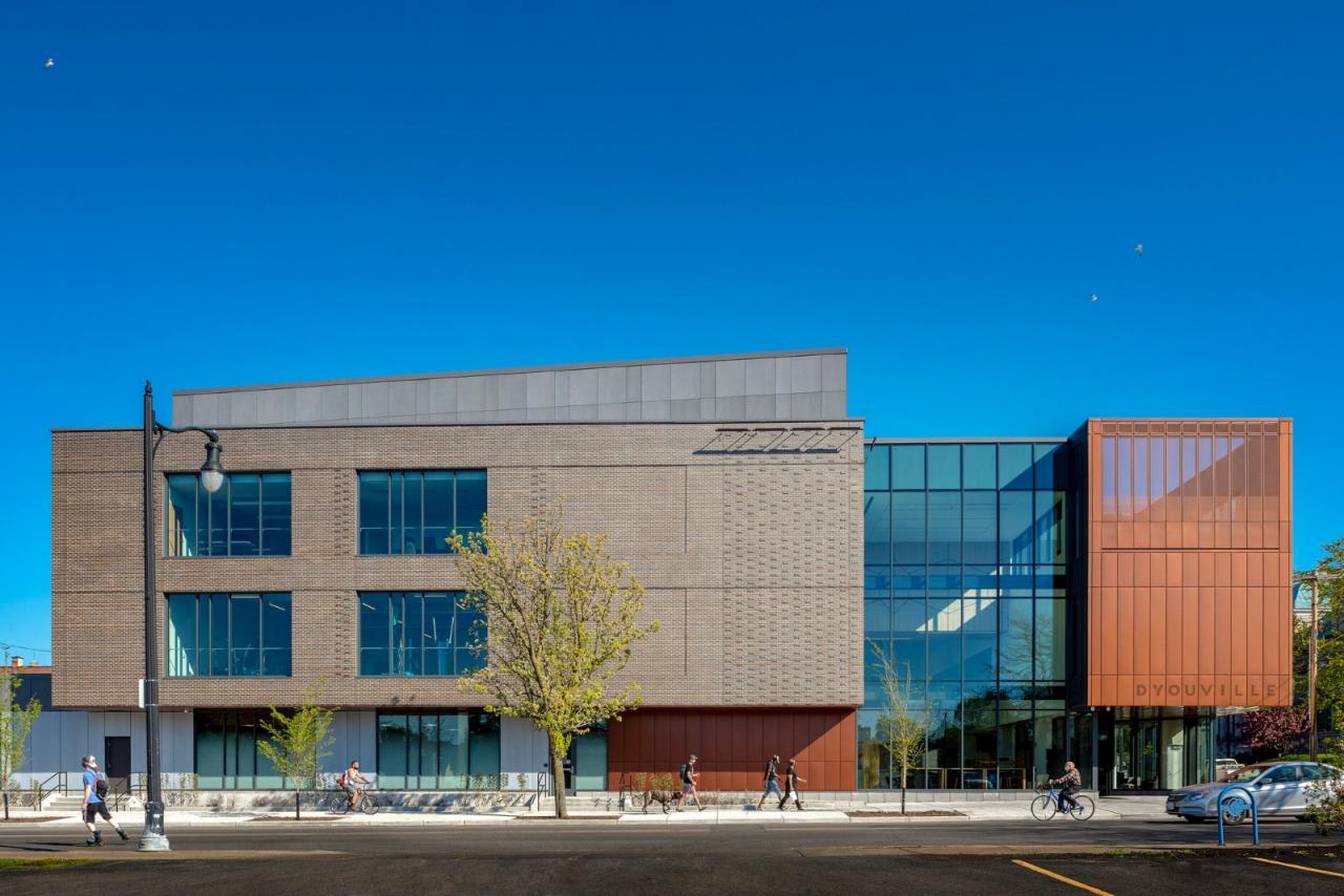 BIM建筑|迪由维尔学院卫生专业中心 / CannonDesign