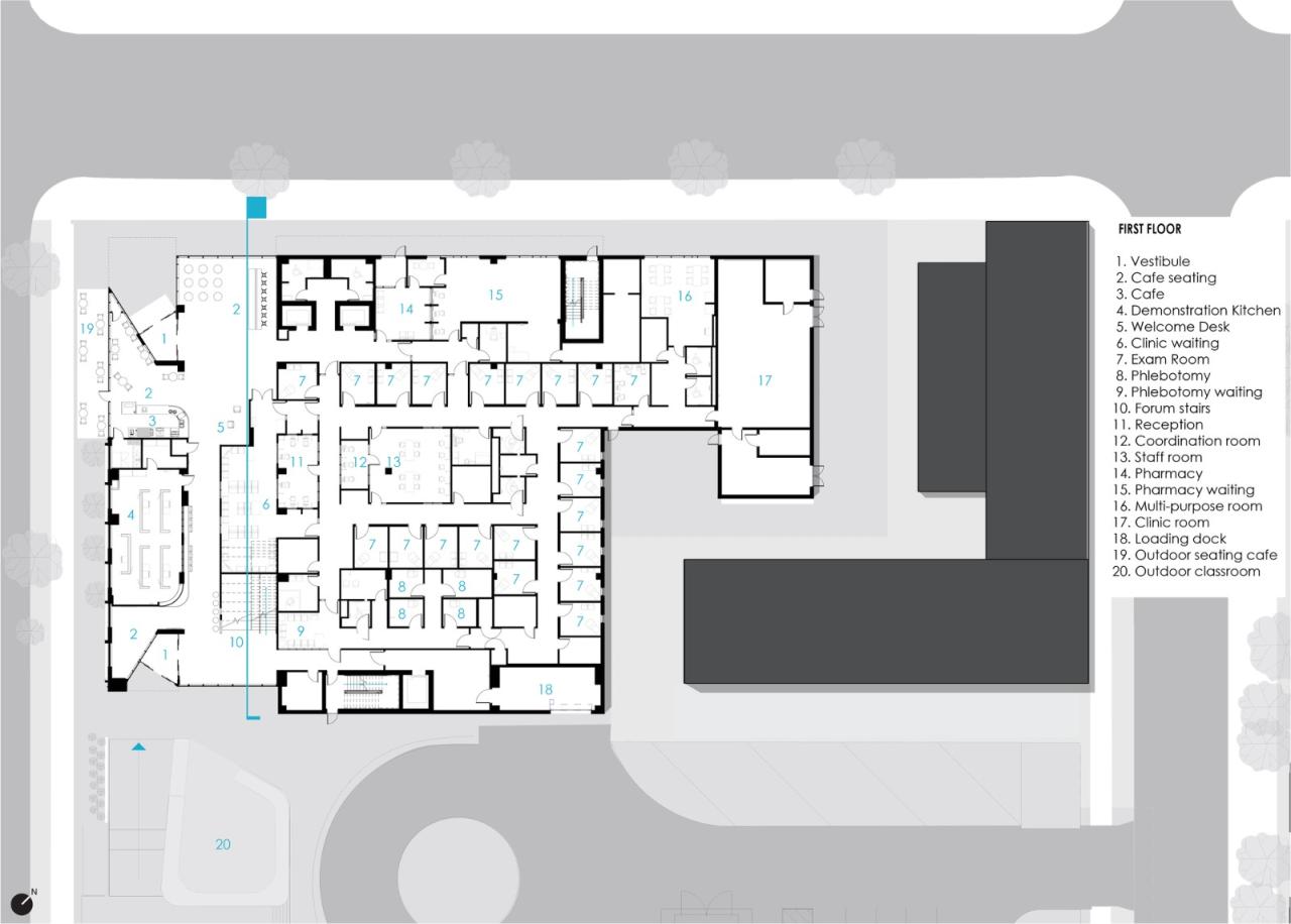 BIM建筑|迪由维尔学院卫生专业中心 / CannonDesign