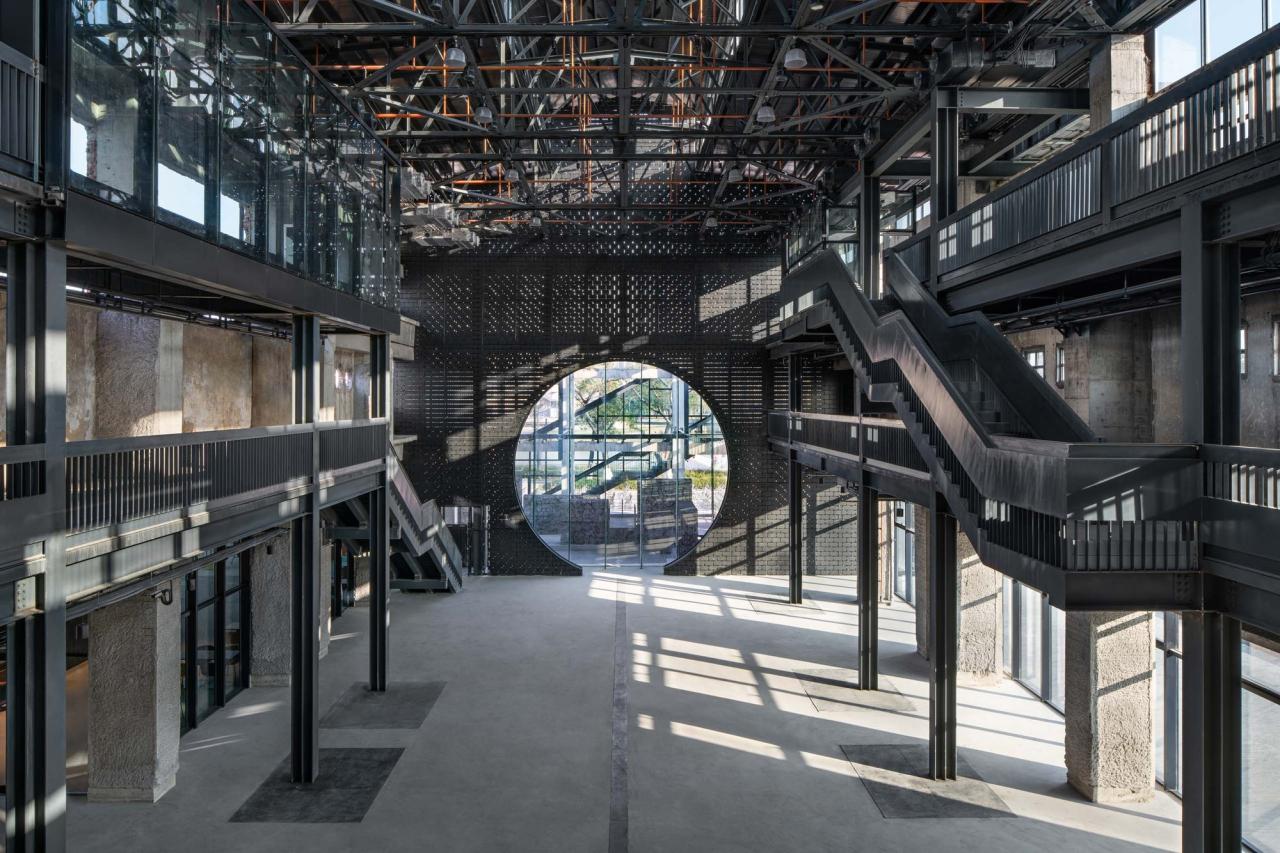 BIM建筑|沙井村民大厅 / 趣城工作室