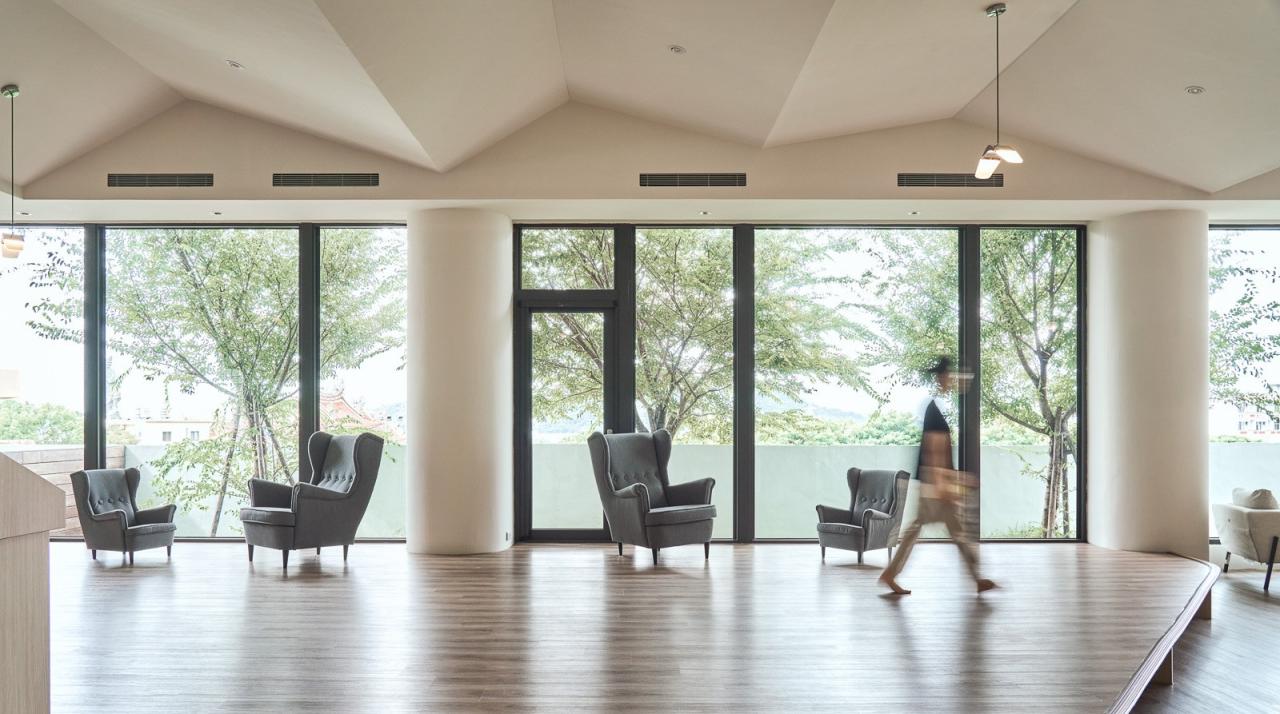 BIM建筑|台中公共图书馆外埔分馆扩建 / 大秝设计