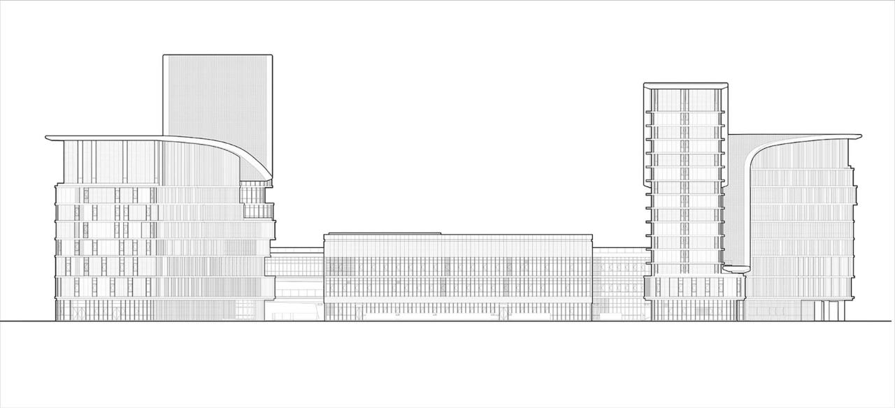 BIM建筑|西藏妇儿医院 / 八作建筑设计事务所
