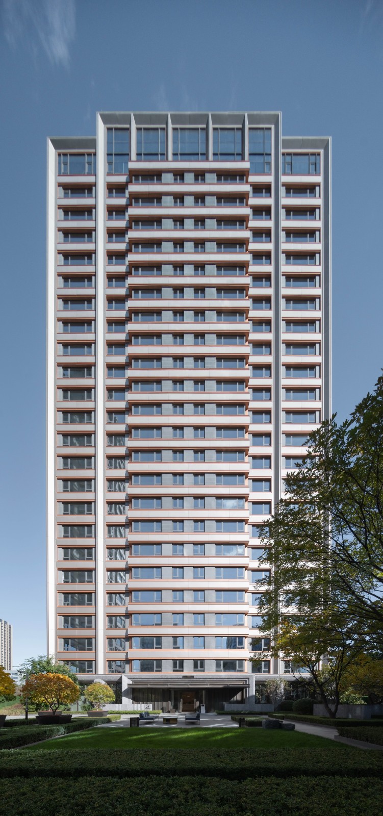 BIM建筑|奢居、从雅、极简 ： 沈阳龙湖 · 天奕 / 成执设计