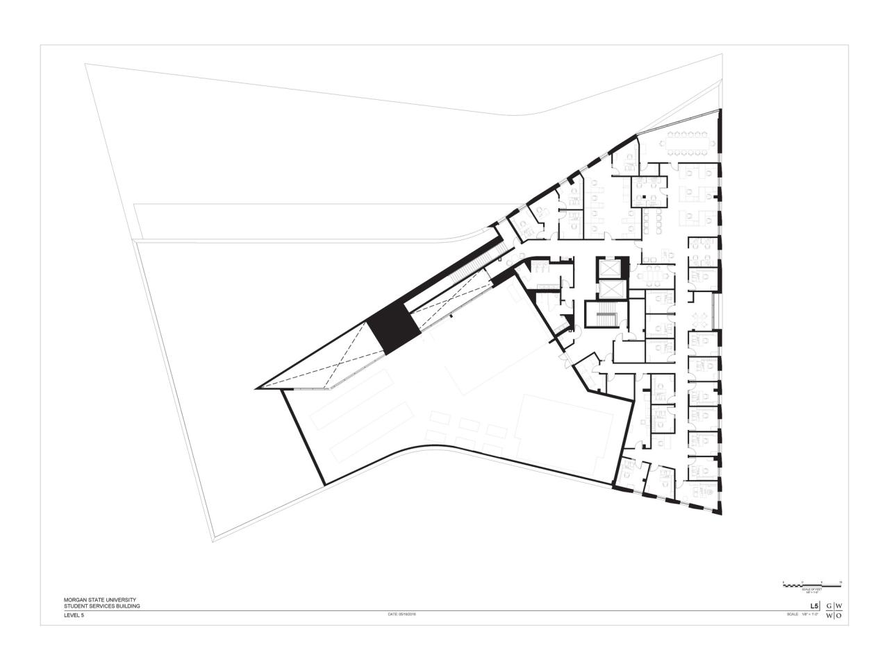 BIM建筑|摩根州立大学 学生服务中心 / Teeple Architects