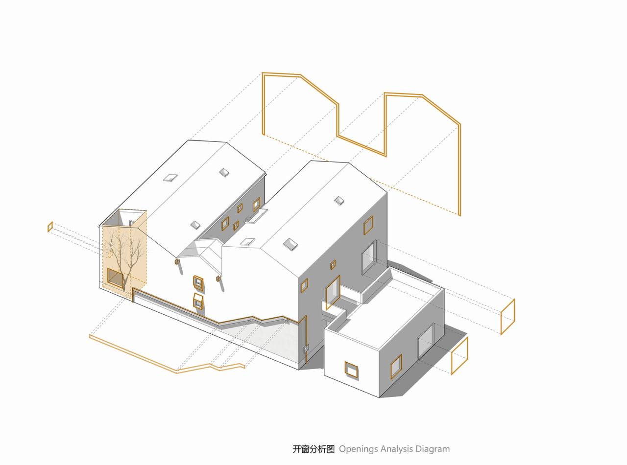 BIM建筑|剖面就是立面：白色的苏州伴宅 / Wutopia Lab