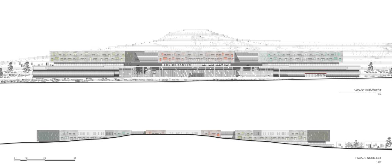 BIM建筑|丹吉尔市大学医院 / Hajji & Elouali + Architecturestudio