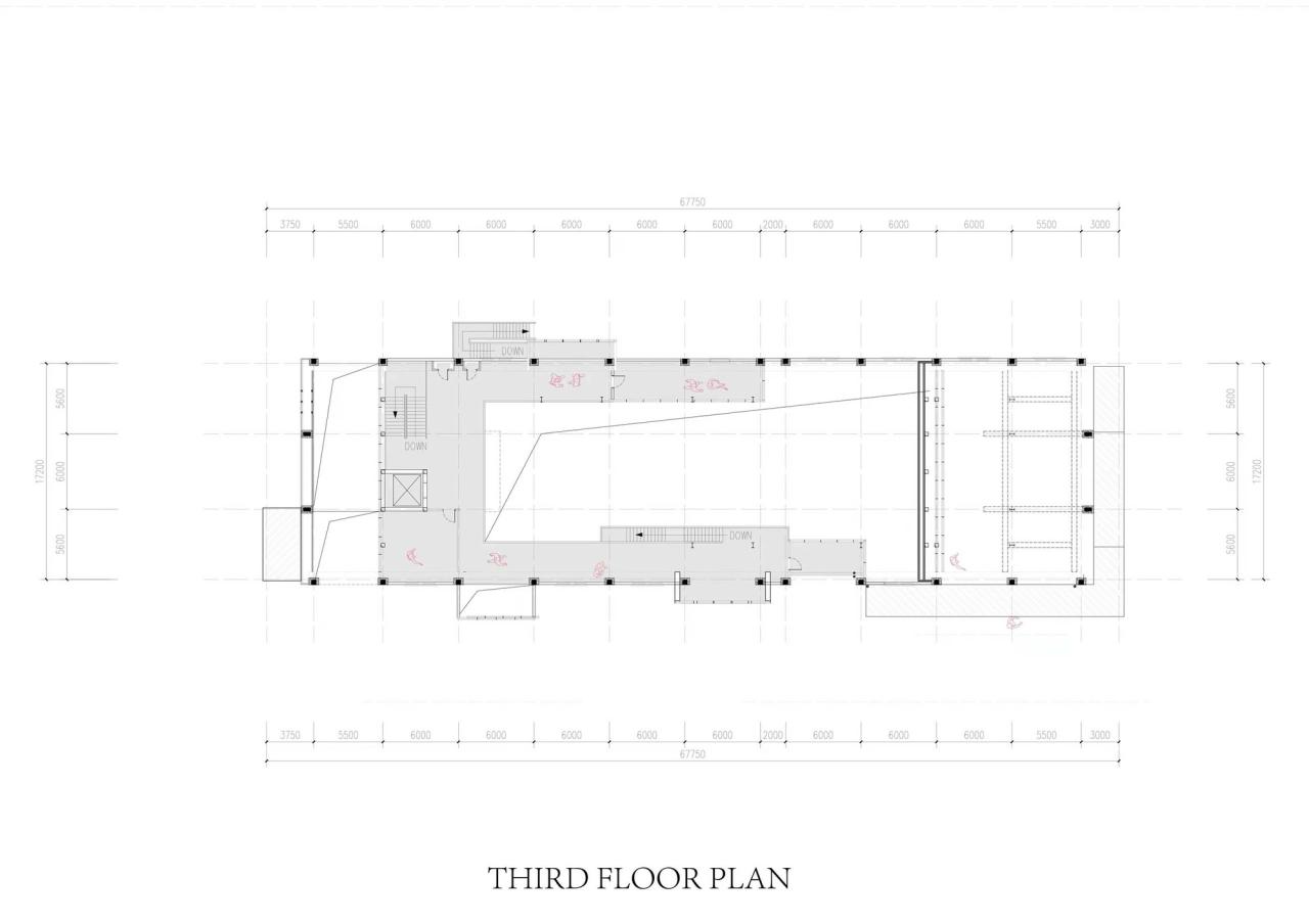 BIM建筑|沙井村民大厅 / 趣城工作室