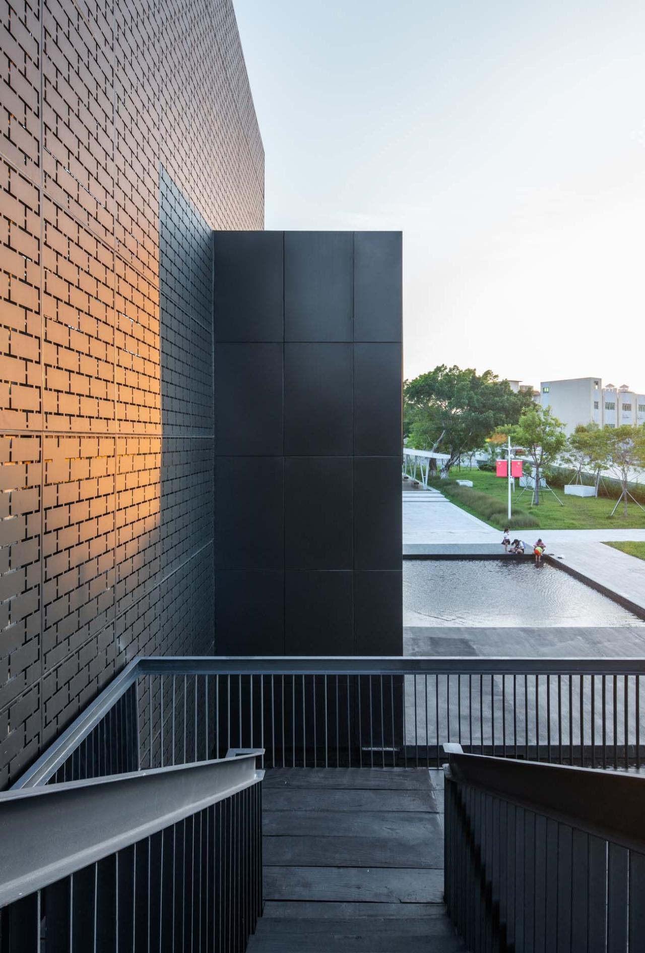 BIM建筑|沙井村民大厅 / 趣城工作室