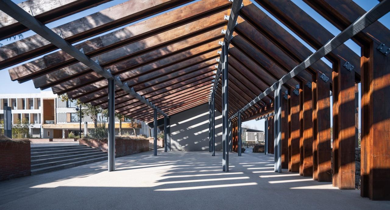 BIM建筑|大别山乡村会客厅 / 禾秣设计