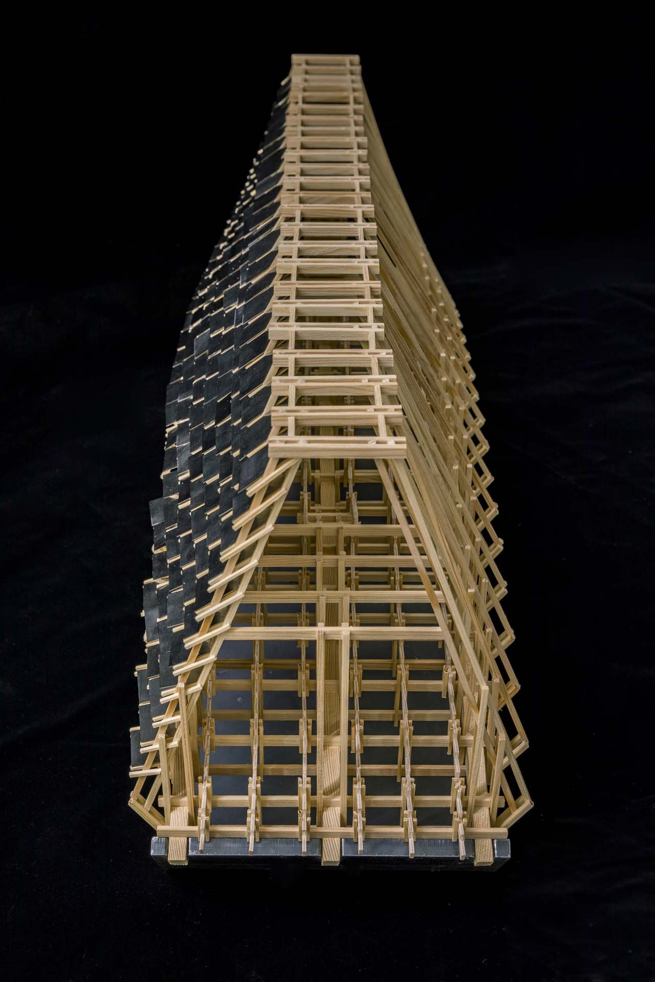 BIM建筑|古劳水乡木桥 / 罗宇杰工作室