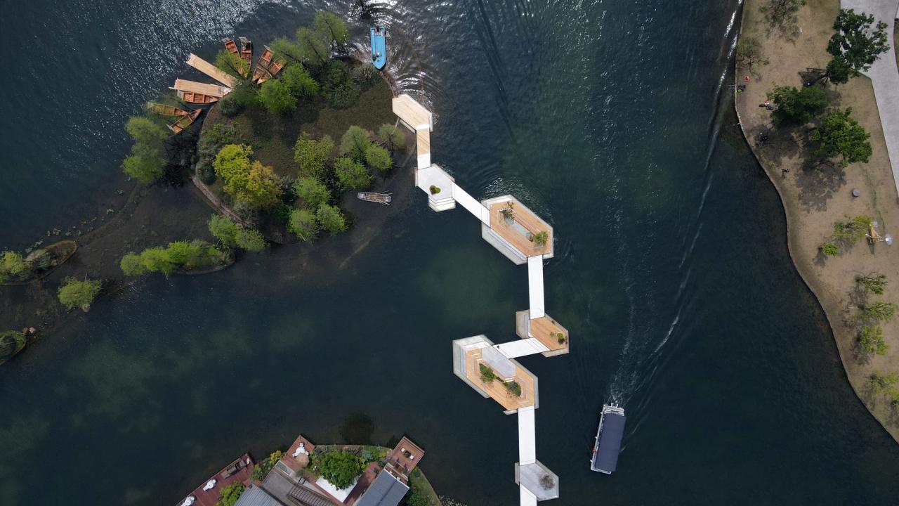 BIM建筑|成都麓湖天空浮岛 / unarchitecte