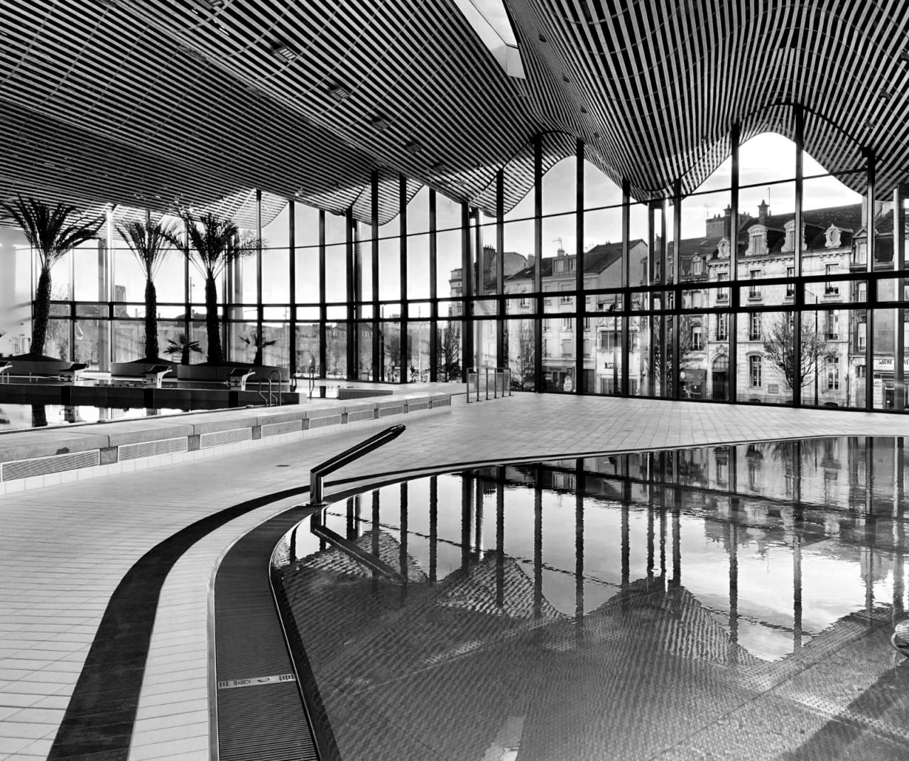 BIM建筑|波浪形屋面，UCPA大兰斯体育场 / Marc Mimram