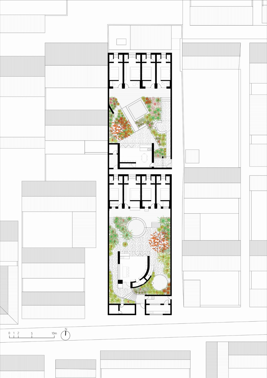 BIM建筑|孪生院子民宿 / 也似建筑