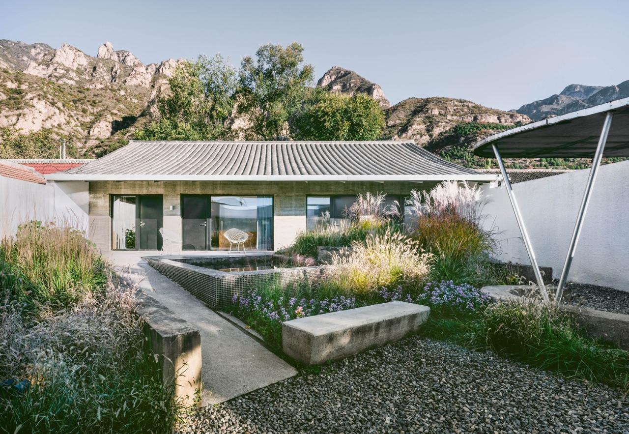 BIM建筑|孪生院子民宿 / 也似建筑