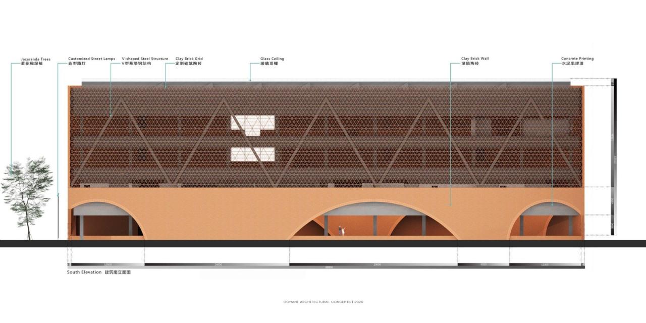 BIM建筑|创客小镇TIC艺术中心 / 东仓建设