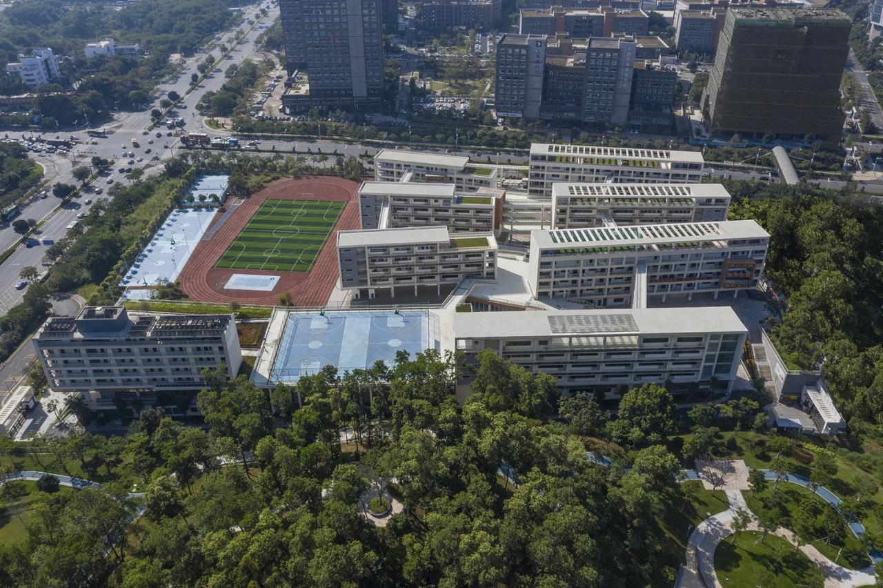 BIM建筑|深圳光明新区凤凰学校 / 深圳大学建筑设计研究院“钟中+钟波涛”工作室