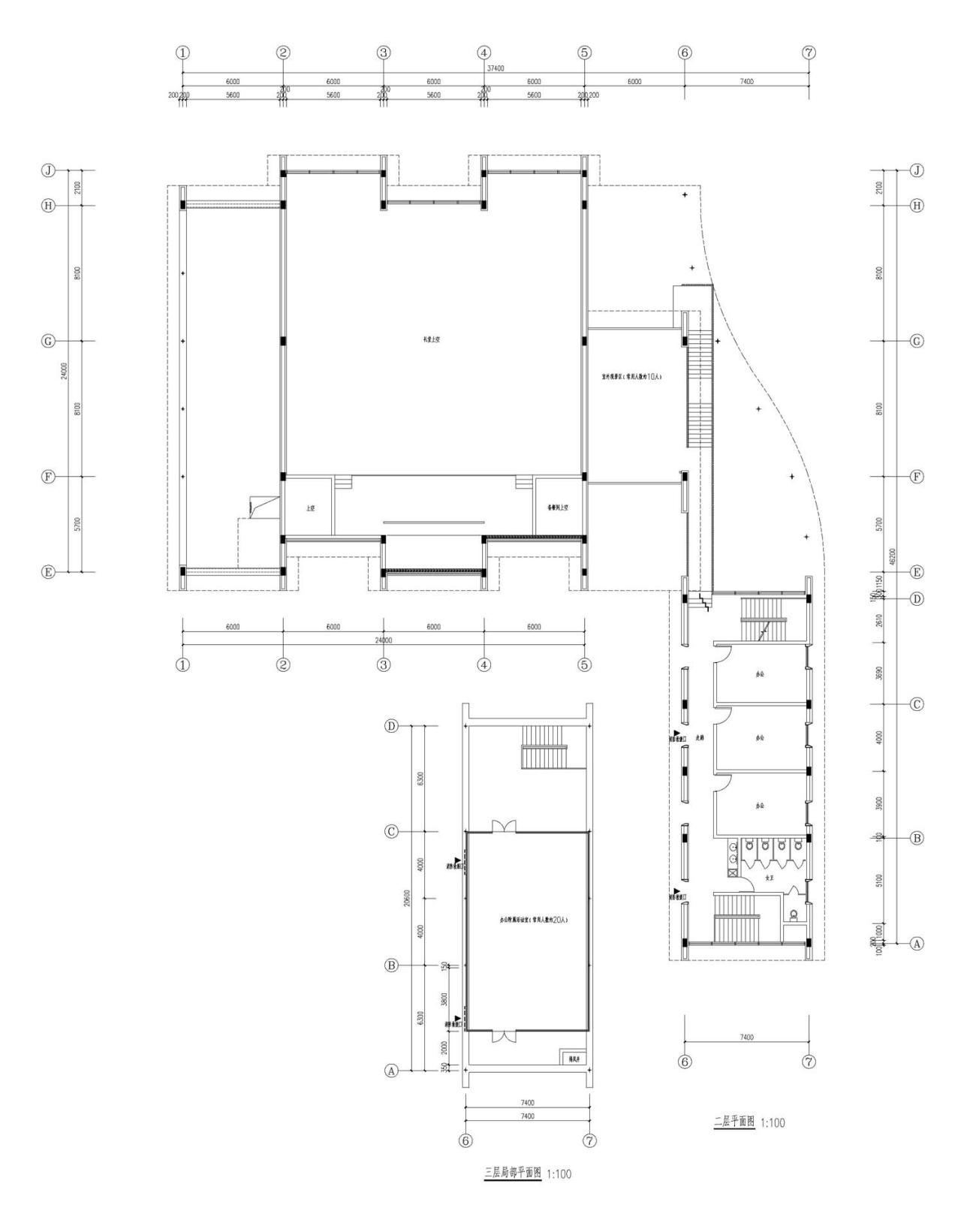 BIM建筑|小伍份村文化礼堂 / 园舍建筑景观