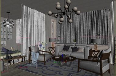 BIM问答|VRay教程:小图灰模测试-BIM建筑网