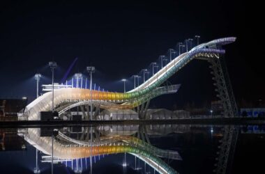 BIM建筑|首钢滑雪大跳台中心 / 清华大学建筑设计研究院-BIM建筑网