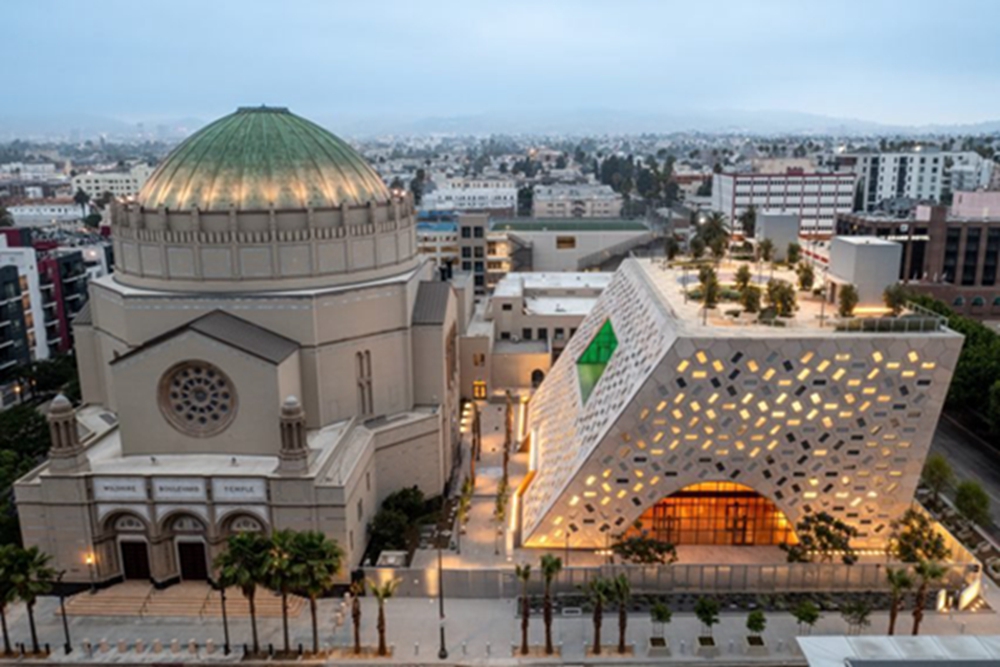 BIM建筑|OMA设计洛杉矶犹太神庙扩建项目