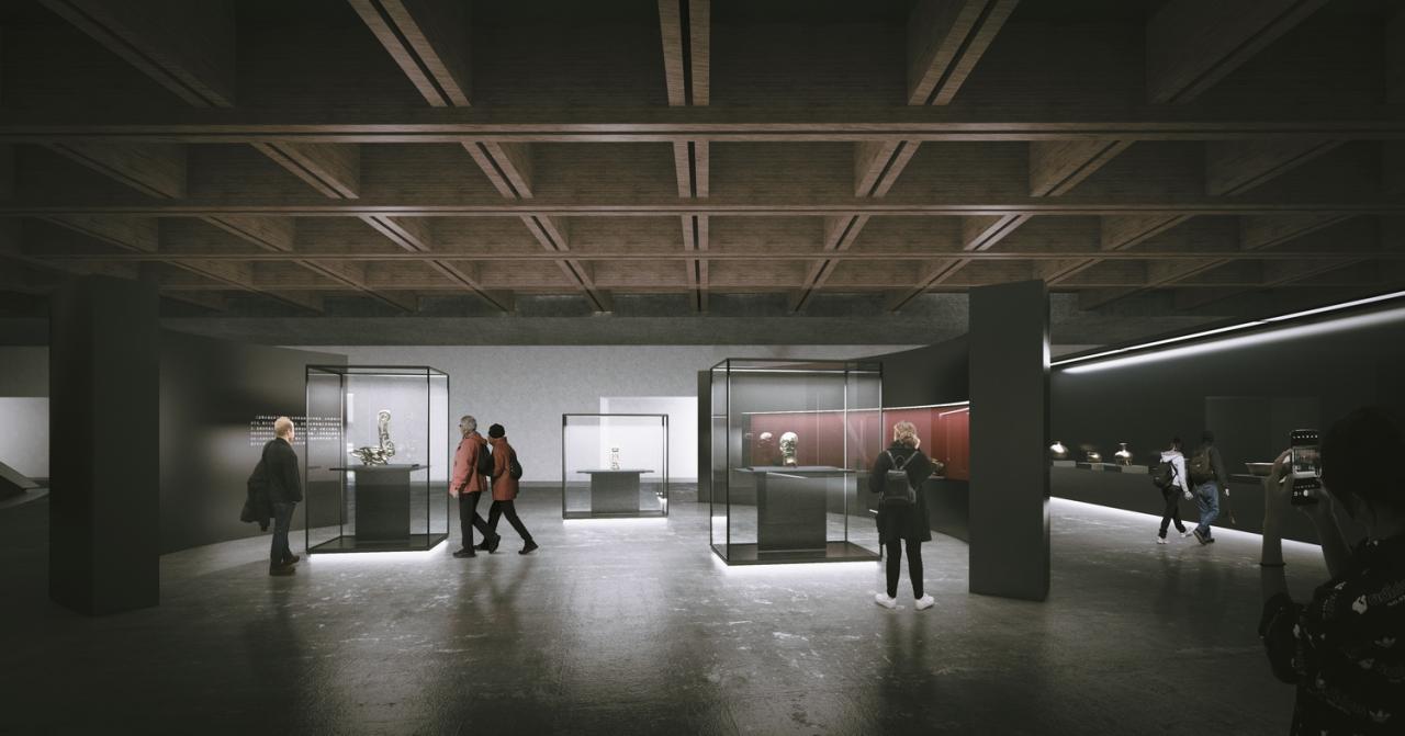 BIM建筑|三星堆博物馆新馆设计方案“三星堆之睛” / MAD