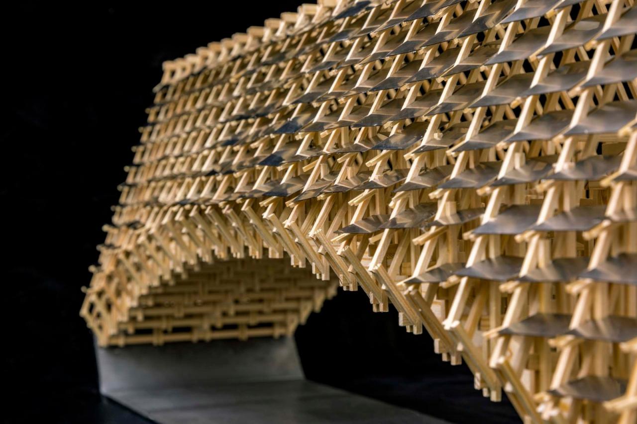 BIM建筑|古劳水乡木桥 / 罗宇杰工作室