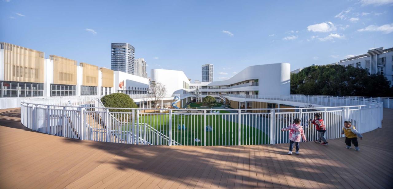 BIM建筑|云南省玉溪市第一幼儿园教育集团桂山园更新 / 上海思序建筑规划设计