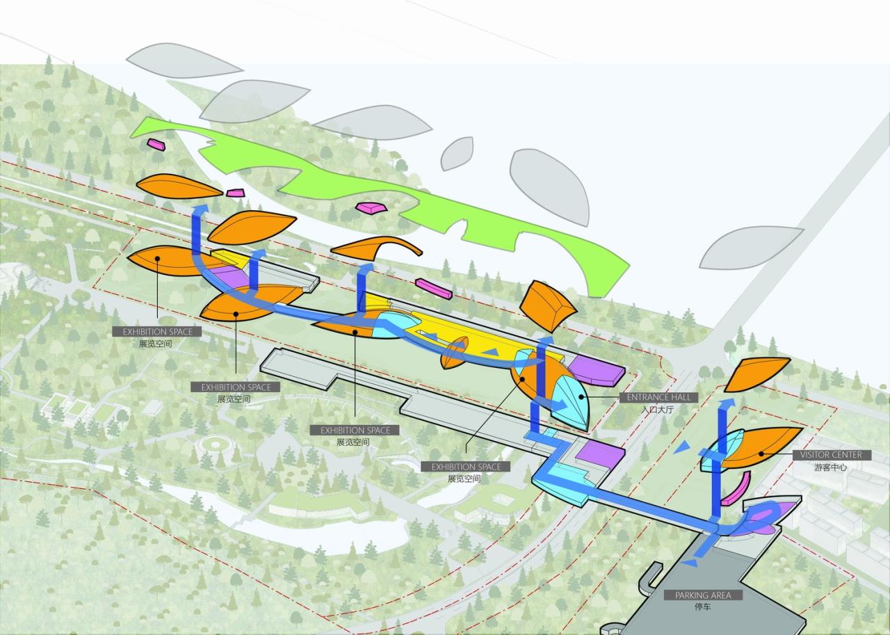 BIM建筑|三星堆博物馆新馆设计方案“三星堆之睛” / MAD