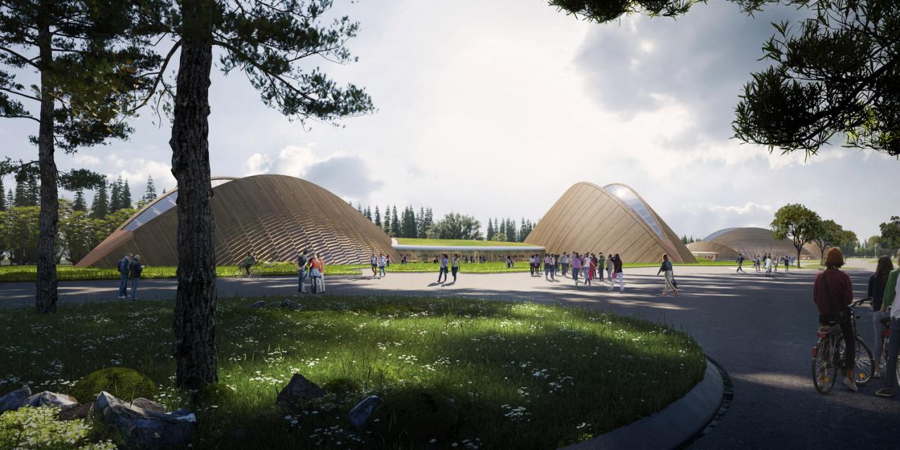 BIM建筑|三星堆博物馆新馆设计方案“三星堆之睛” / MAD