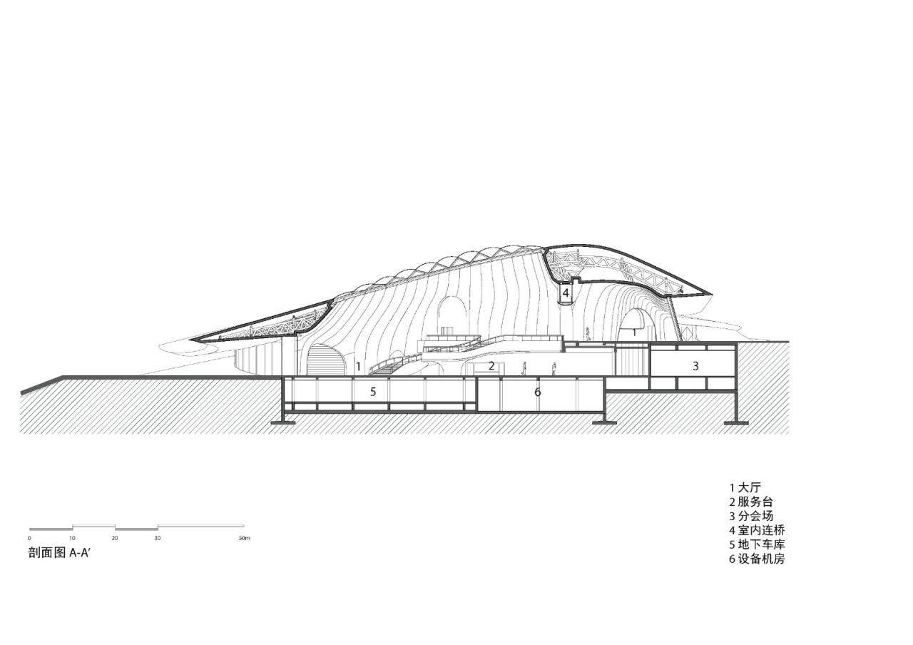 BIM建筑| 雪山下的帐篷 | MAD设计亚布力企业家论坛永久会址建成