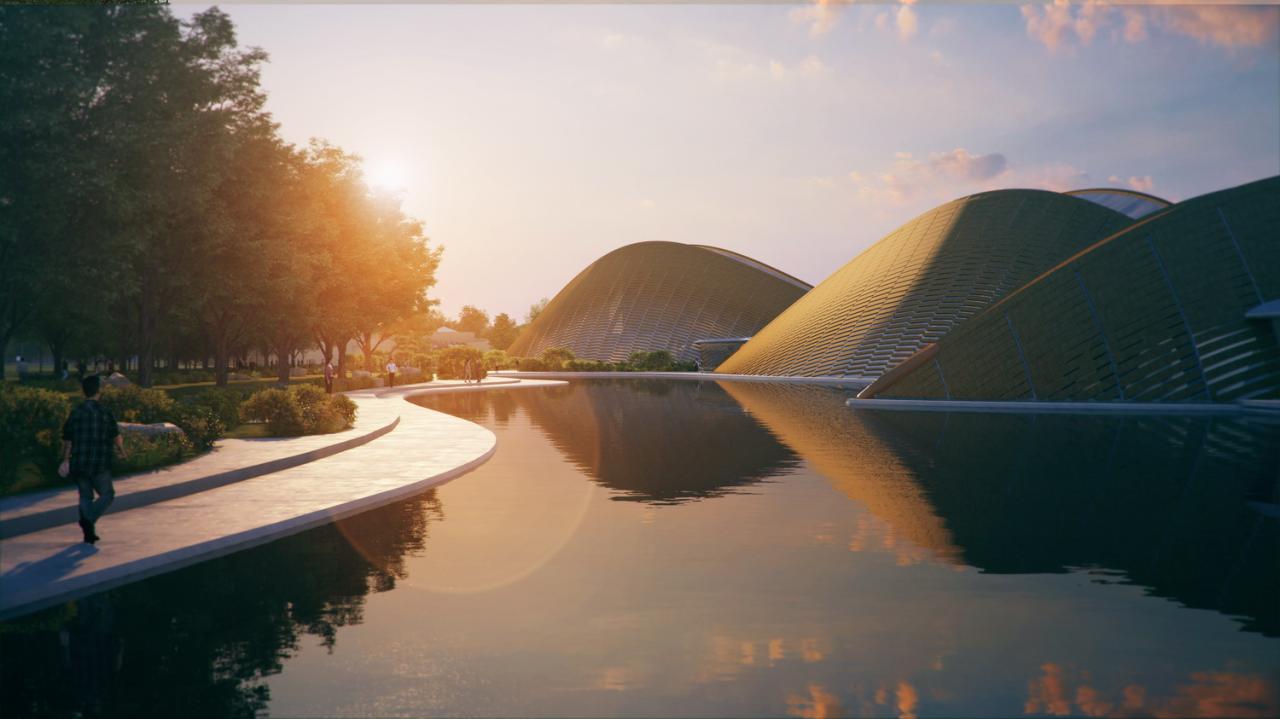 BIM建筑|三星堆博物馆新馆设计方案“三星堆之睛” / MAD