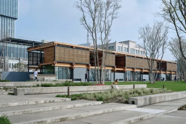BIM建筑|杨浦滨江人民城市建设展示馆，人人馆 / 同济原作设计工作室