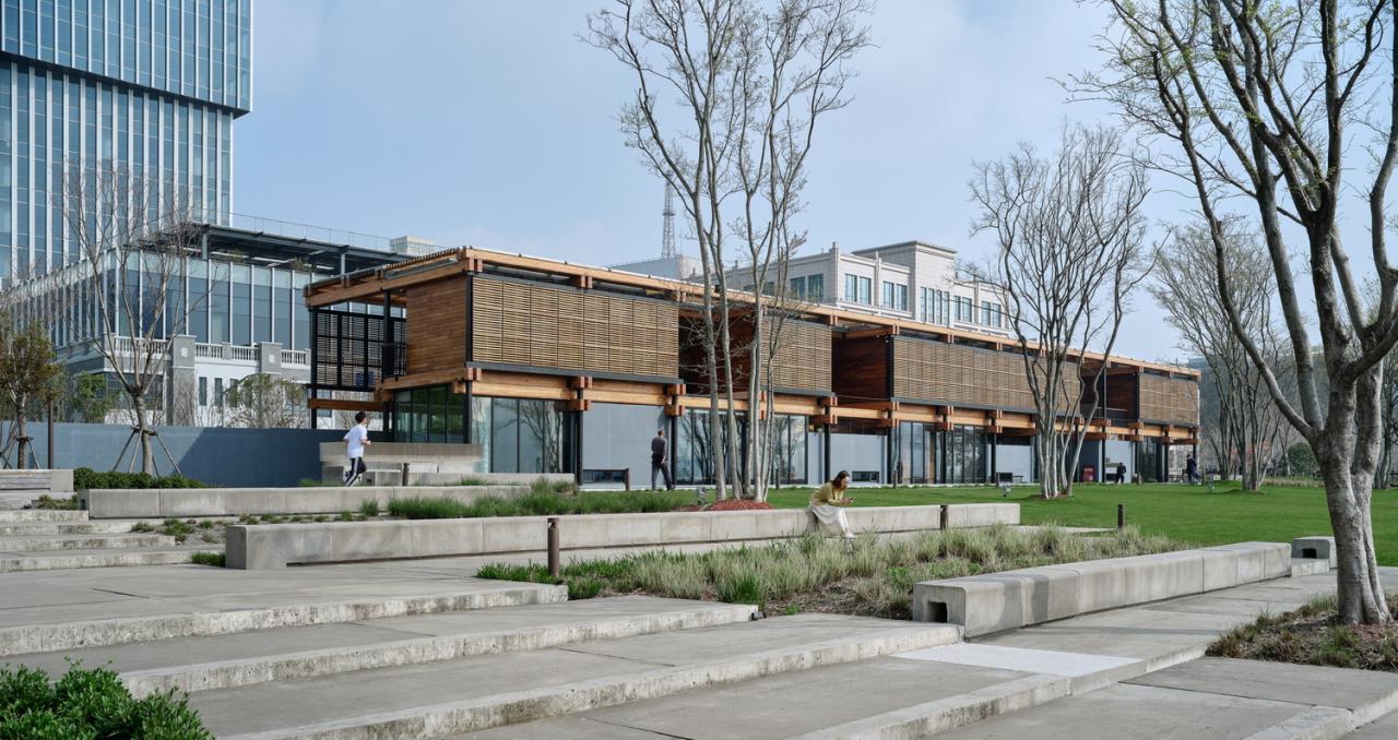 BIM建筑|杨浦滨江人民城市建设展示馆，人人馆 / 同济原作设计工作室