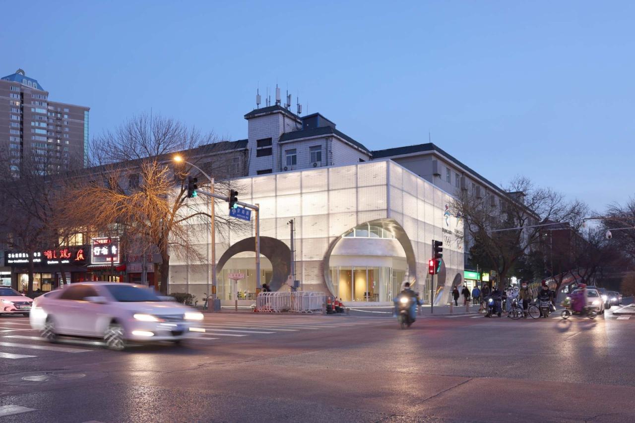 BIM建筑|冰晶盒子，亚运村街道办事处改造 / 中国建筑设计研究院