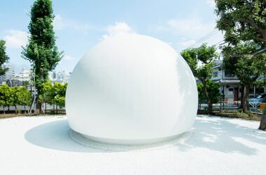 BIM建筑|佐藤和雄设计半球形公共厕所-BIM建筑网