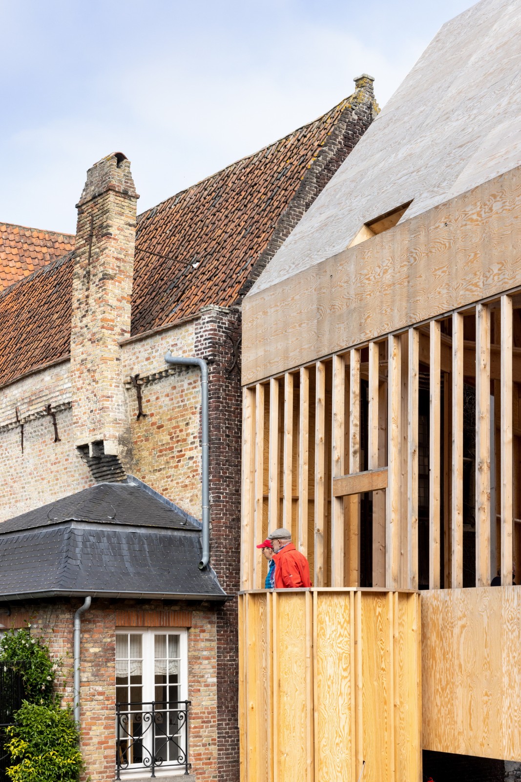 BIM建筑|布鲁日双联画展亭 / PARA