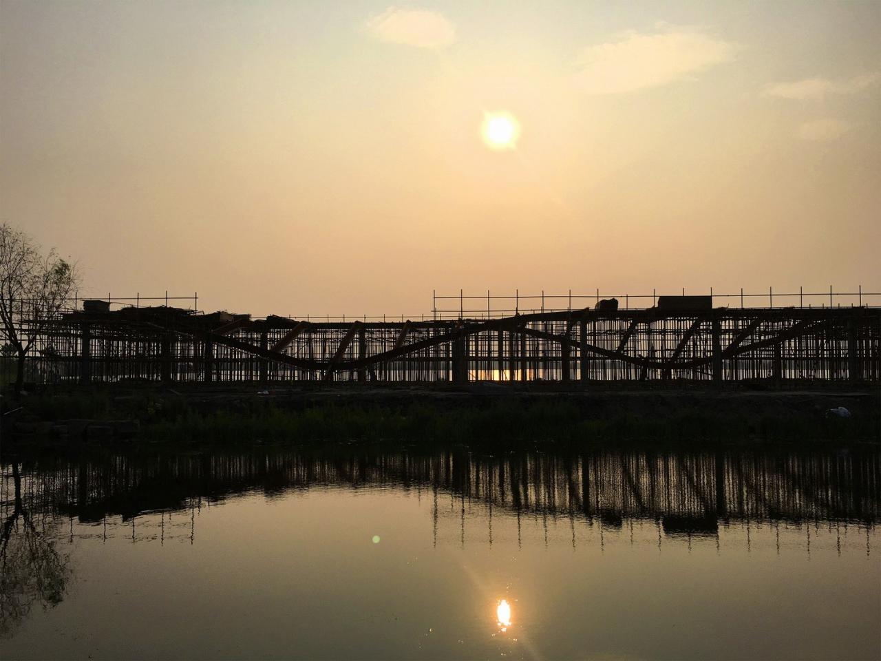 BIM建筑|银杏天鹅湖游船码头 / 禾下建筑