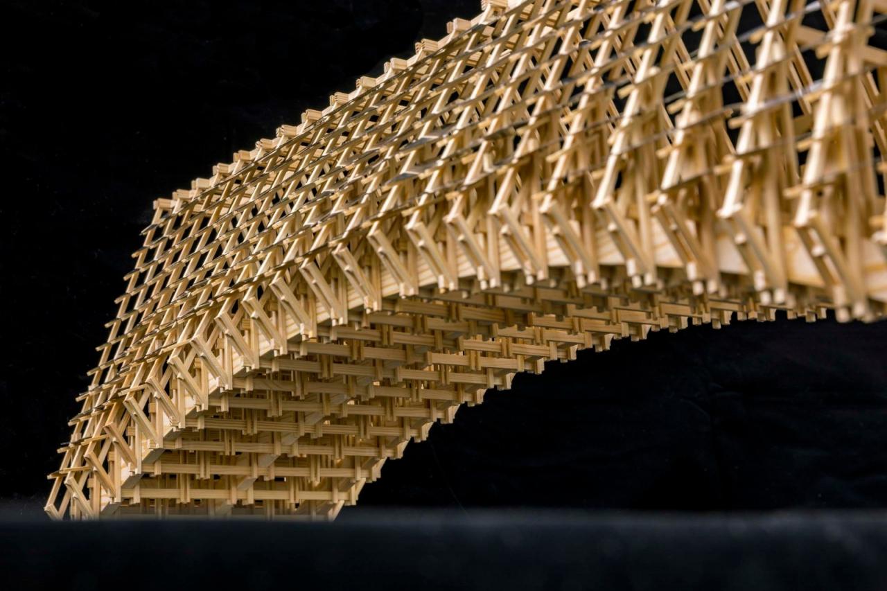 BIM建筑|古劳水乡木桥 / 罗宇杰工作室