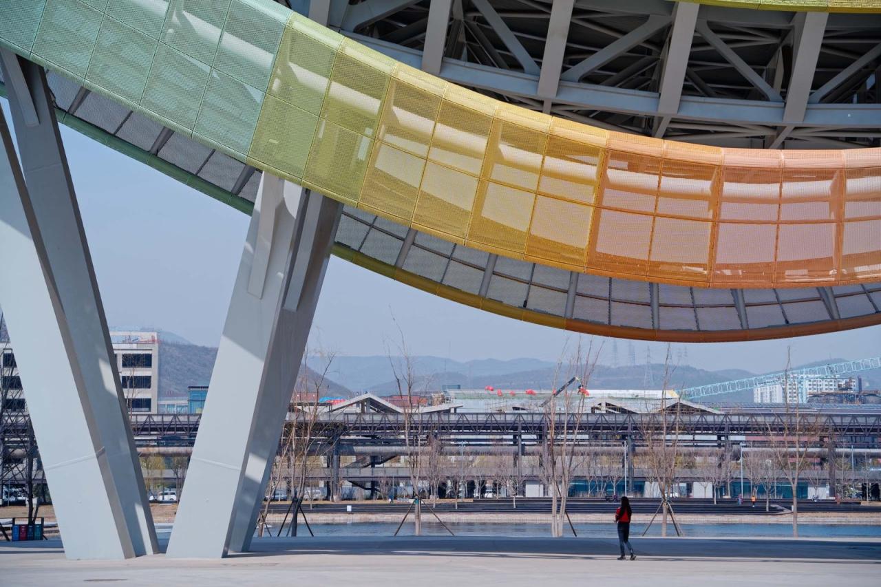 BIM建筑|首钢滑雪大跳台中心 / 清华大学建筑设计研究院