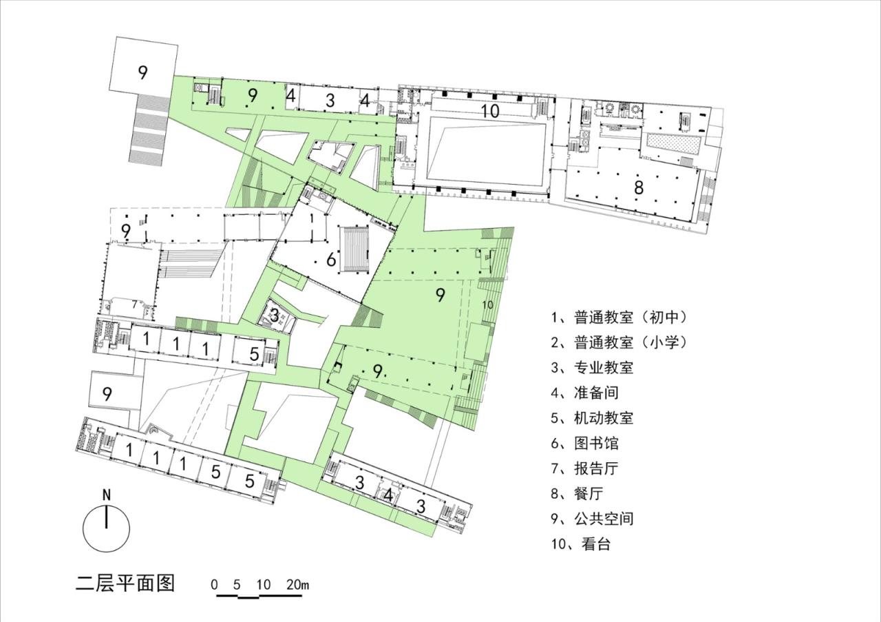 BIM建筑|深圳光明新区凤凰学校 / 深圳大学建筑设计研究院“钟中+钟波涛”工作室