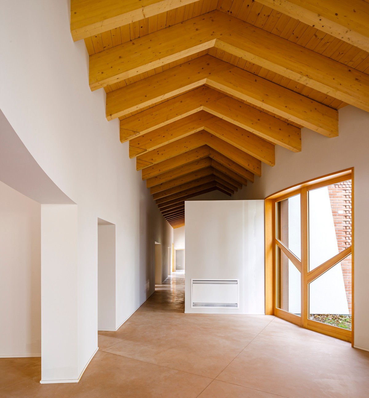 BIM建筑|悬挂式屋顶：教堂与教区综合体 / Miralles Tagliabue EMBT