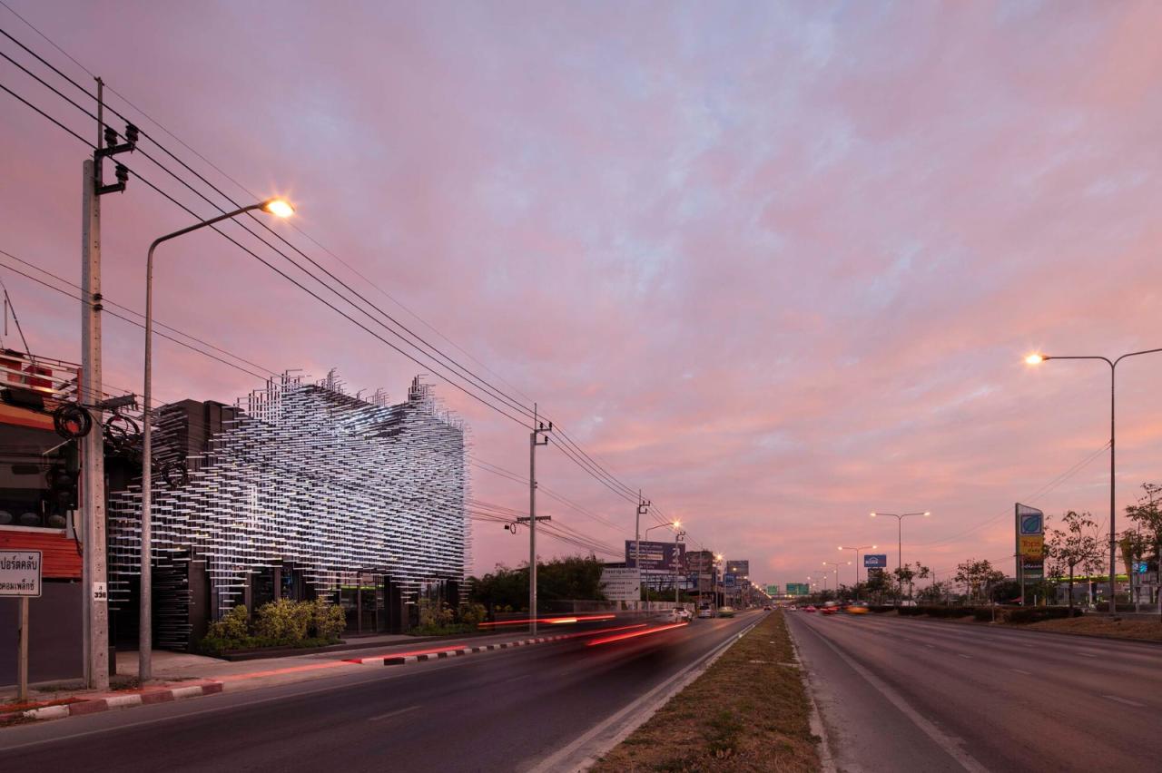 BIM建筑|泰国 MoMA 现代铝博物馆 / HAS design and research